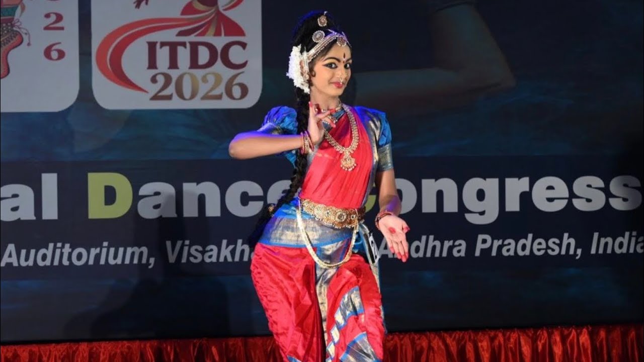 ITDC DANCE COMPETITION 1st prize winner@kuchipudi juniors #2026✨by AaradhyaReddyJakka