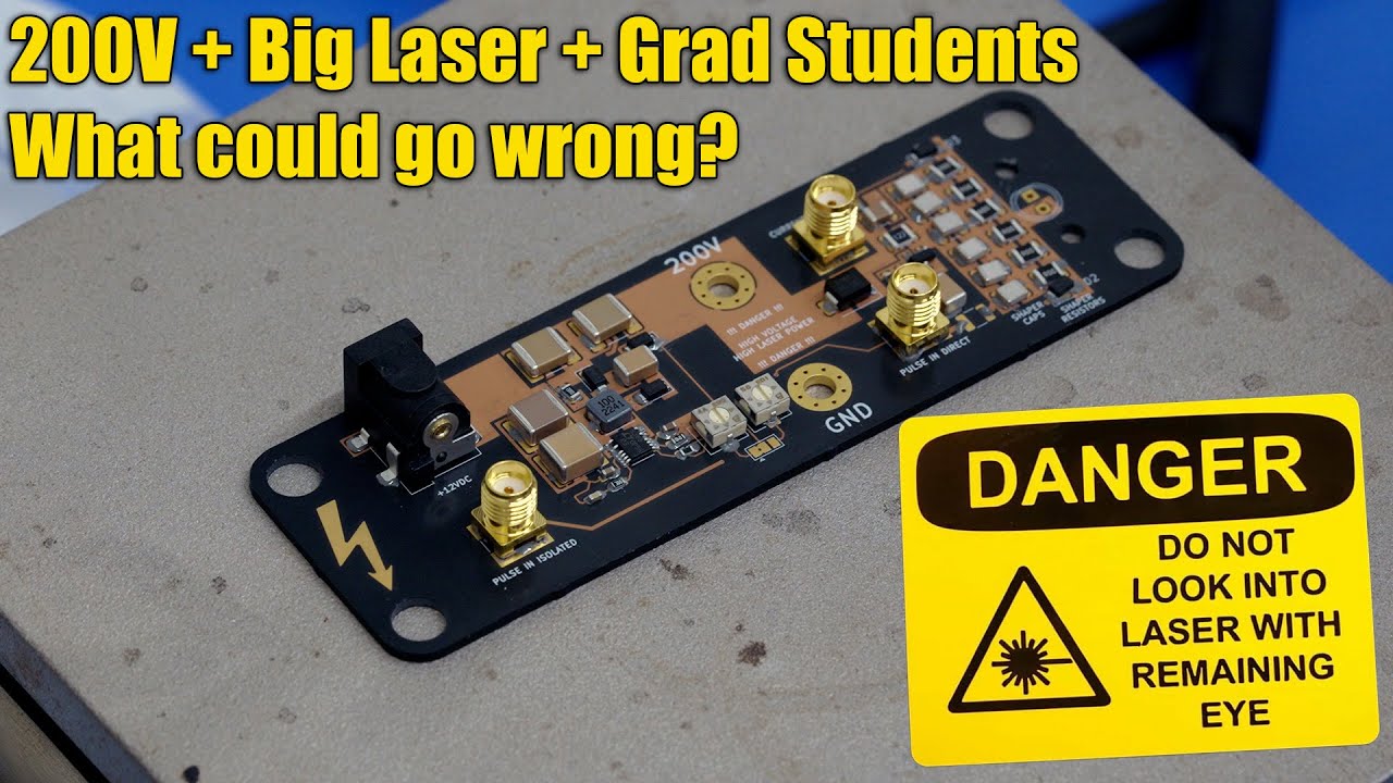 Build a Nanosecond Laser Blaster for Under $100