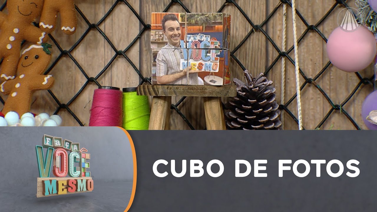Passo a passo fácil de um cubo mágico de fotos | DIVERTIDO