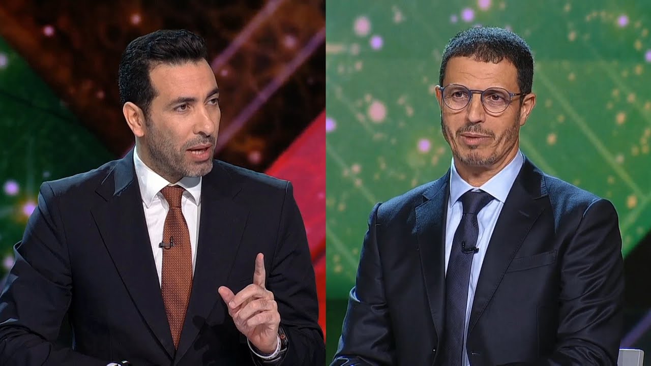 أول تعليق من محمد ابو تريكة في استوديو افتتاح كاس الامم الافريقية ويرحب بجمال السلامي
