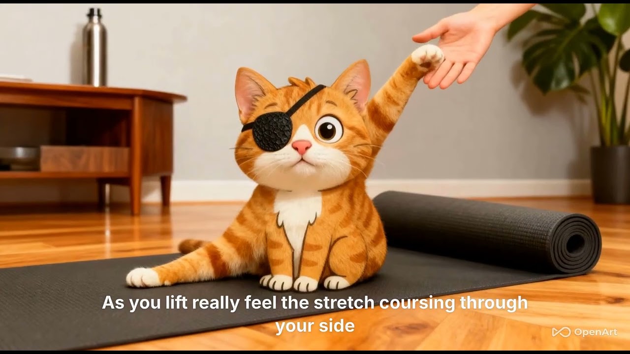 Get fit with Murray  - Right arm lift