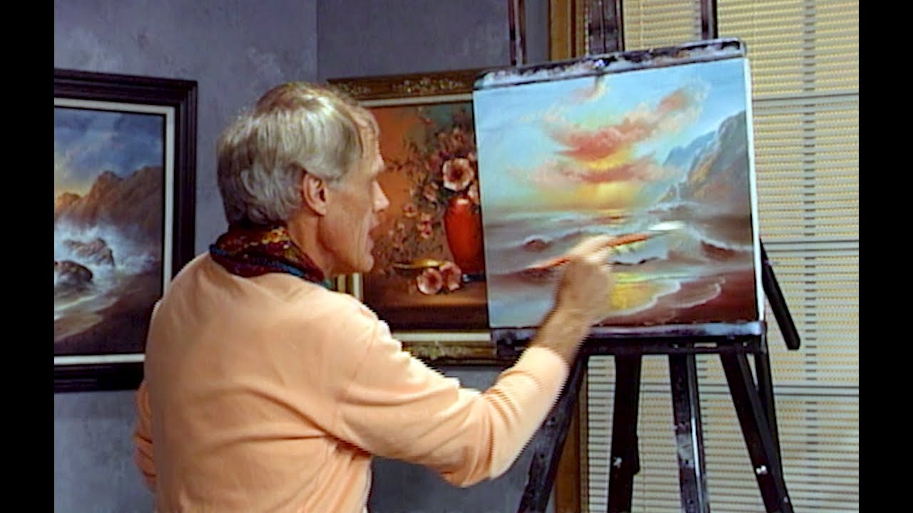 Point Conception - Buck Paulson Shows You How To Paint A Wave Scene In This Oil Painting Tutorial