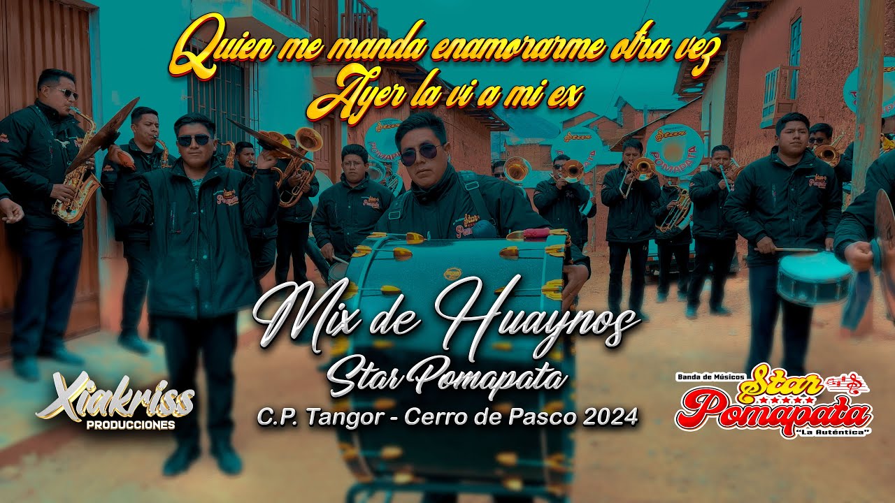 QUIEN ME MANDA ENAMORARME OTRA VEZ - AYER LA VI A MI EX // STAR POMAPATA 2024