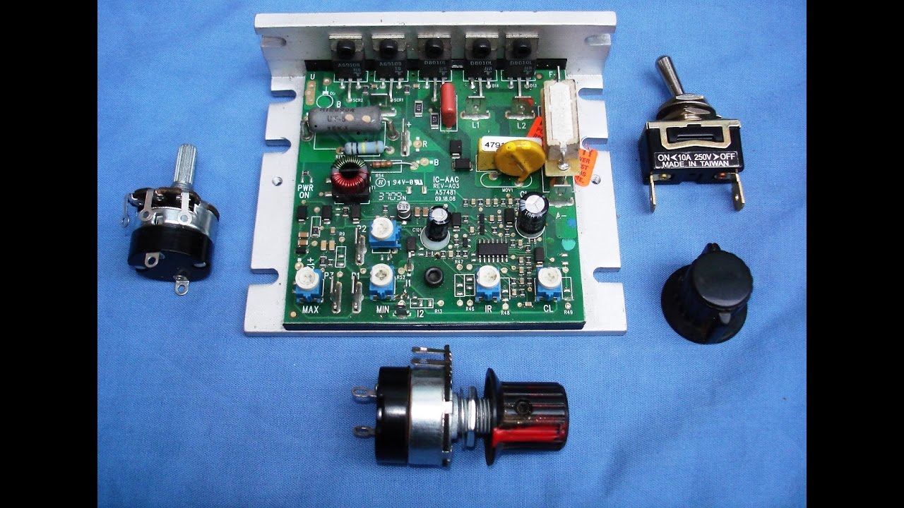 How To Test & Fit A Potentiometer Speed Controller On The Chinese Mini Lather