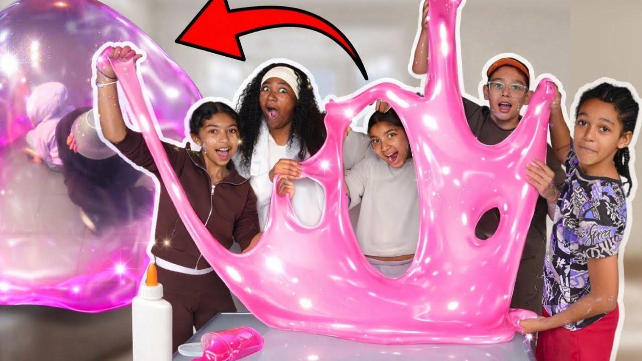 ON FAIT LA PLUS GROSSE BULLE DE SLIME AU MONDE