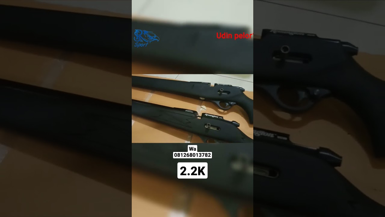 remington m700 hitam doff 