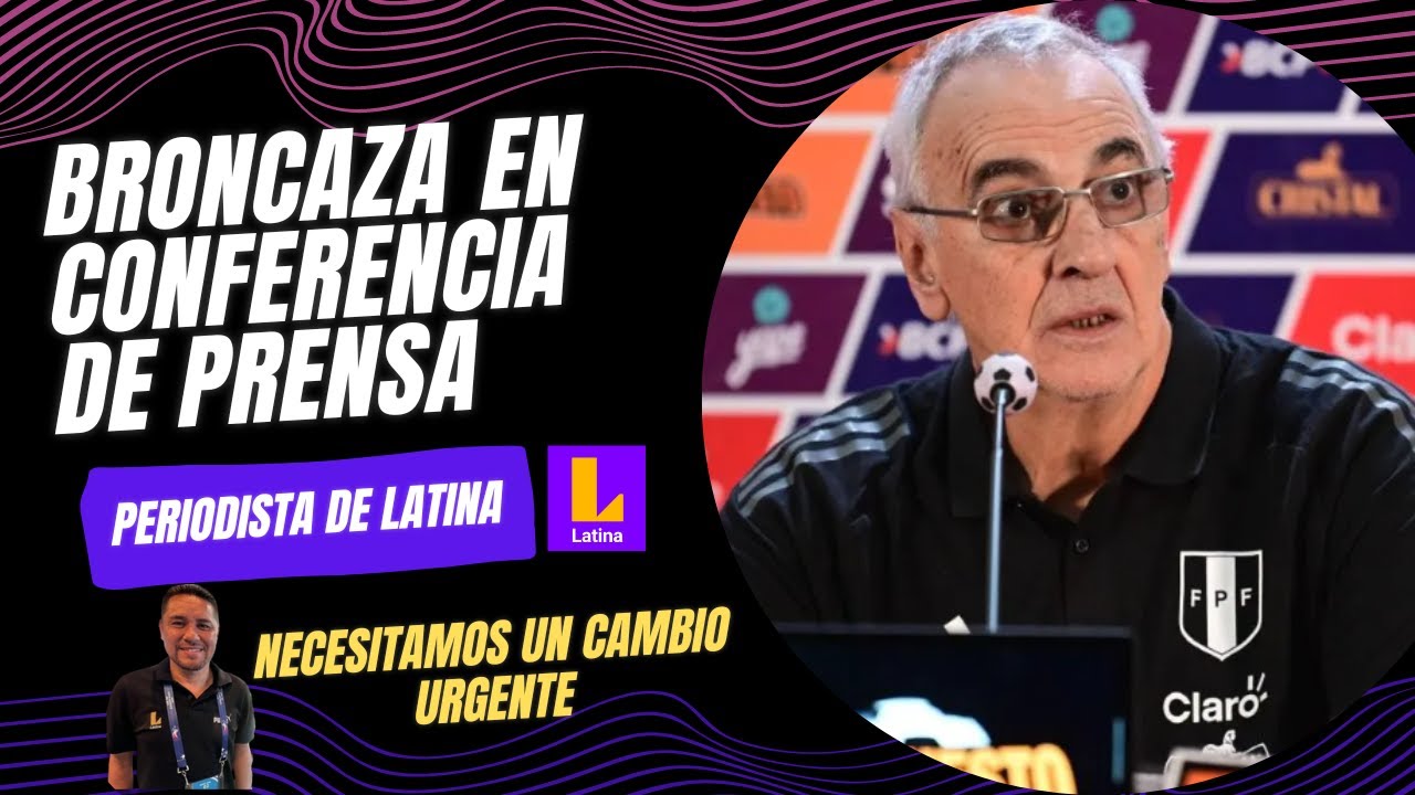 🗣️PERIODISTA DE LATINA DISCUTE CON JORGE FOSSATI EN CONFERENCIA DE PRENSA - ¡SE PUSIERON EL PARCHE!