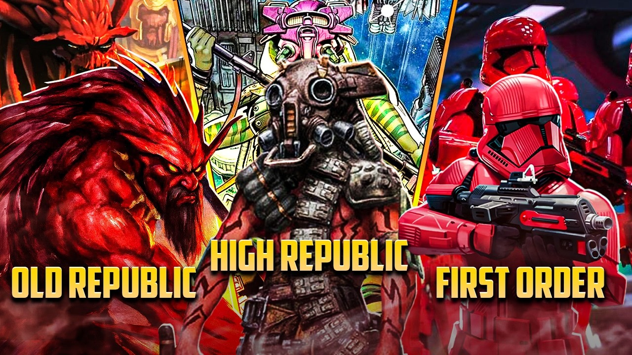 all the different organic soldiers types of sw explained