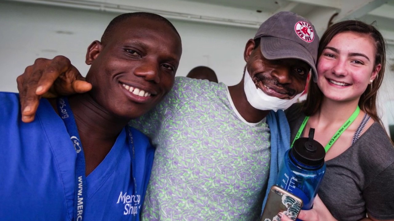 GF's Mercy Ships trip to Benin