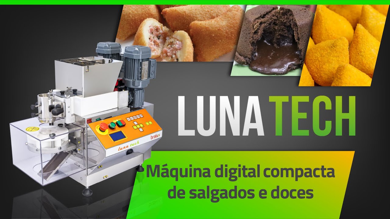 LUNA TECH BRALYX | A Modeladora de Salgados e Doces Digital Mais Moderna do Mercado