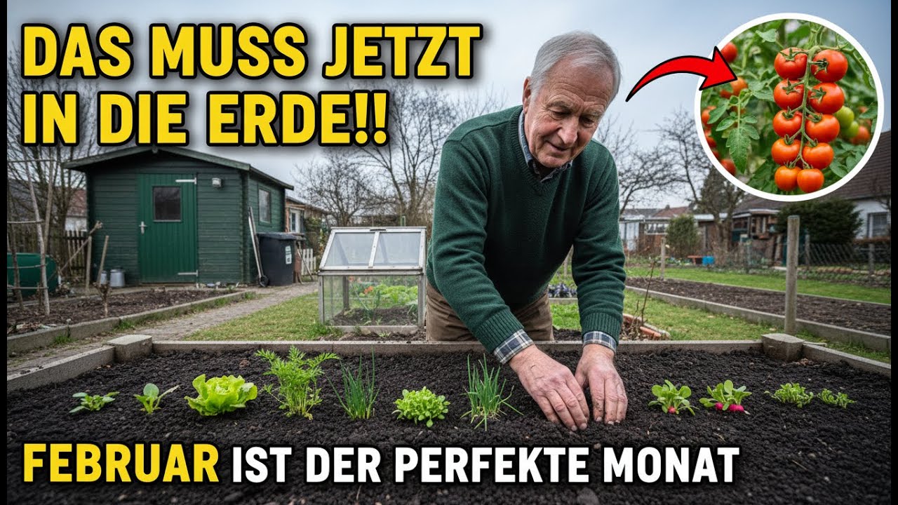 8 Kulturen, Die Du Im Februar Pflanzen Musst, Um Viel Zu Ernten