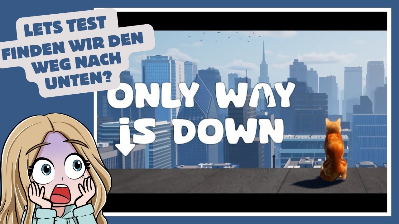 🐱 Only Way is Down – Kann ich als Katze ÜBERLEBEN? | Let's Test
