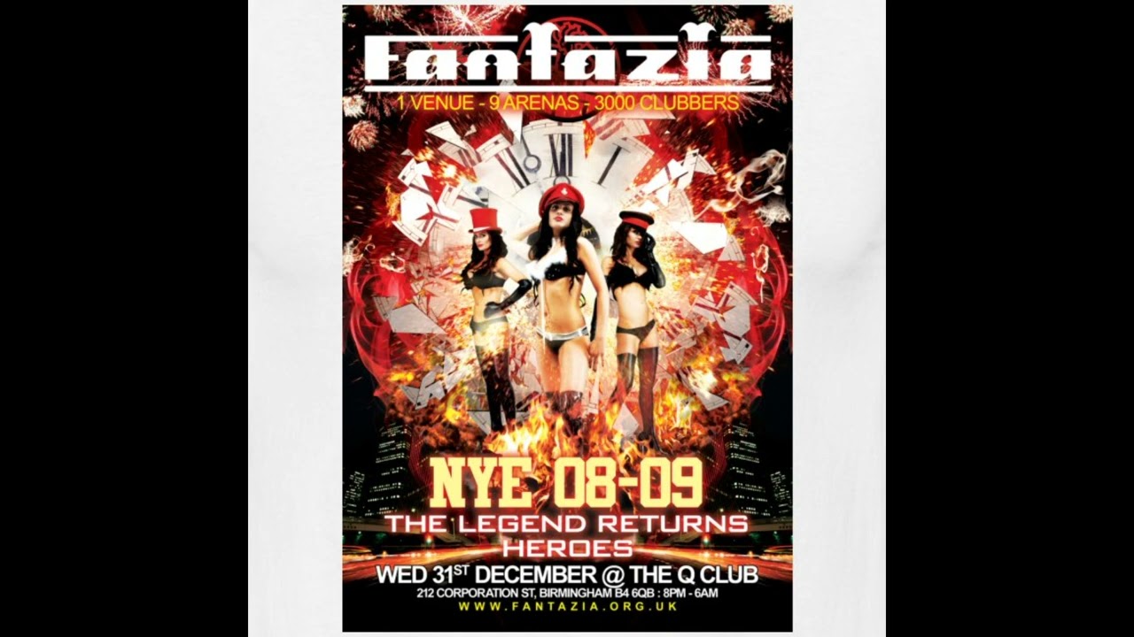 Escape, Shabba, Nutcracka & Bassman - Muzik Hertz / Fantazia NYE 2008