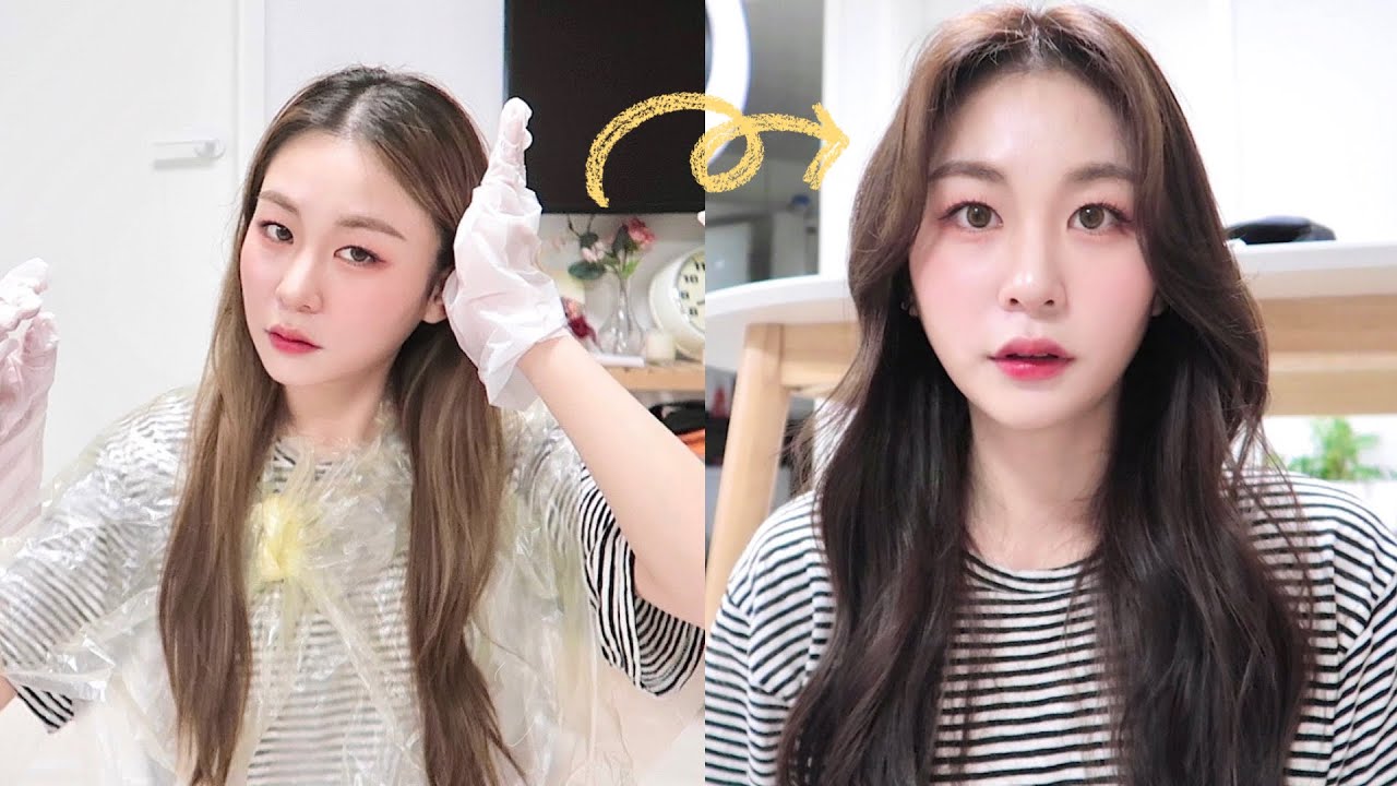 우당탕탕 셀프 톤다운 했어요💇🏻‍♀️| 손상없는 셀프 염색 | 셀프 염색약 추천 | 제니하우스