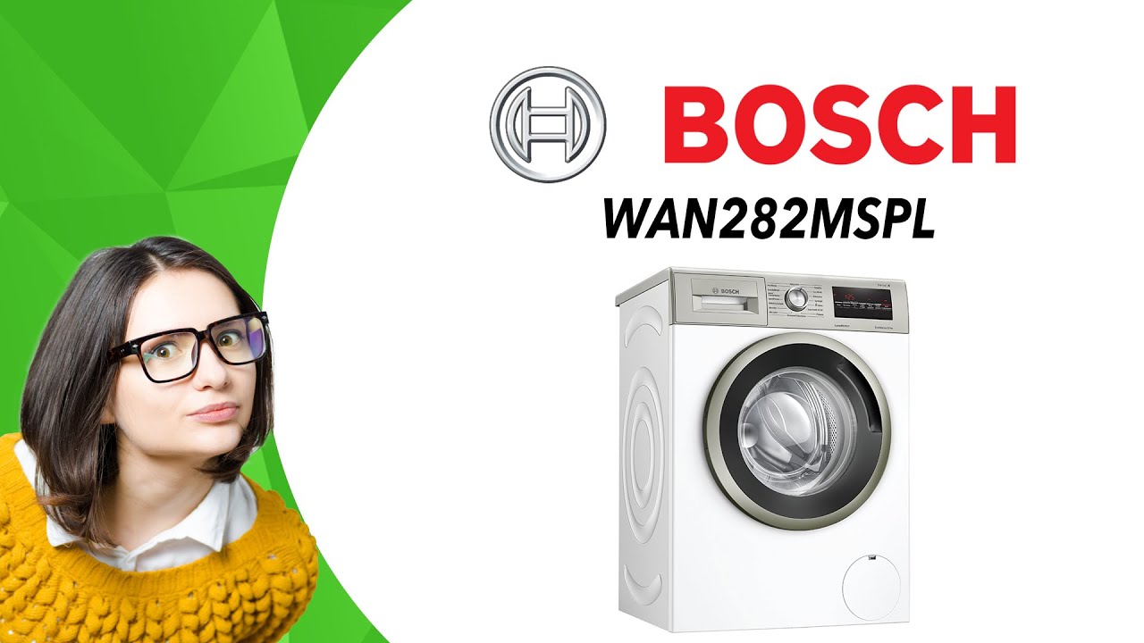 Pralka Bosch WAN282MSPL | Wideoprezentacja
