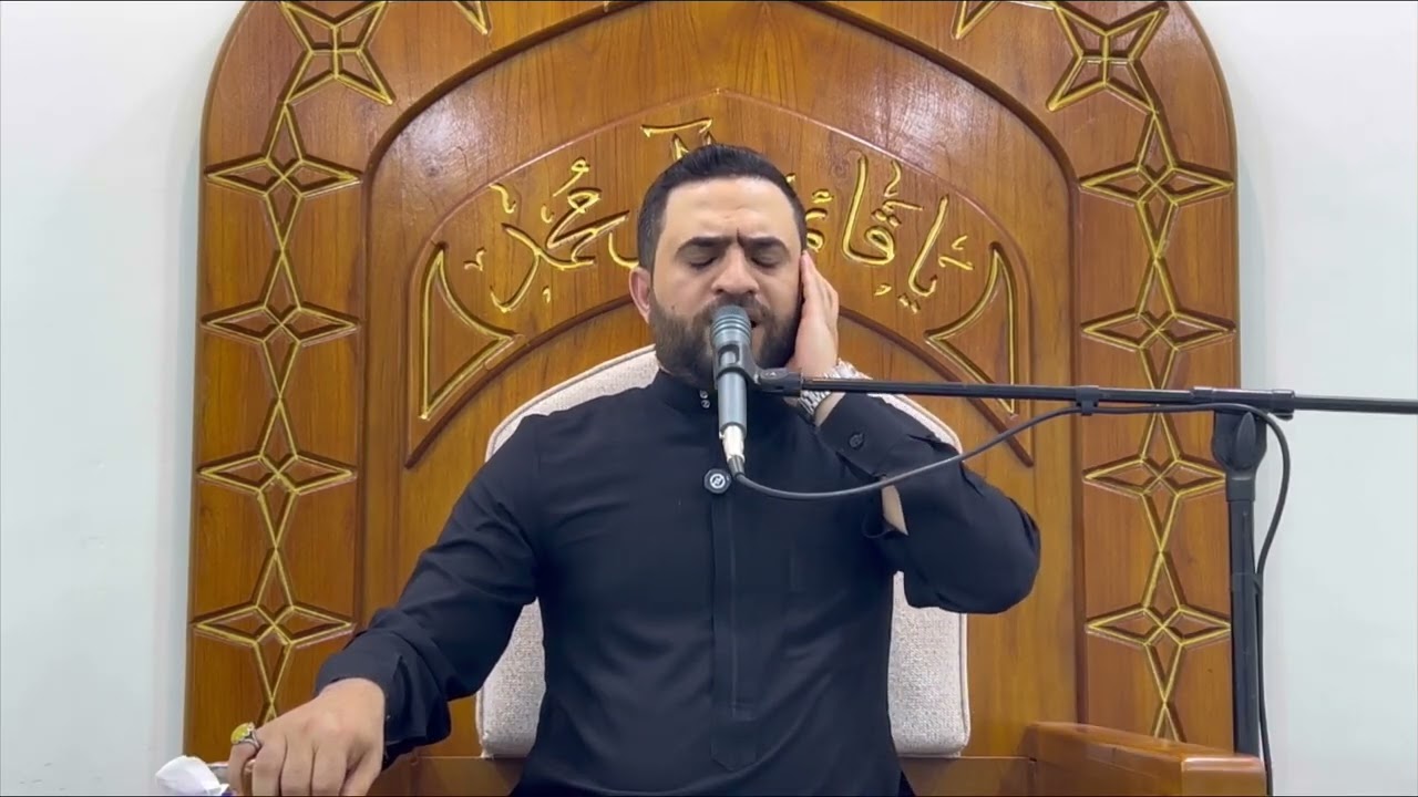 ما تيسر من أواخر الفتح والحجرات.                              || القارئ موسى كاظم ||