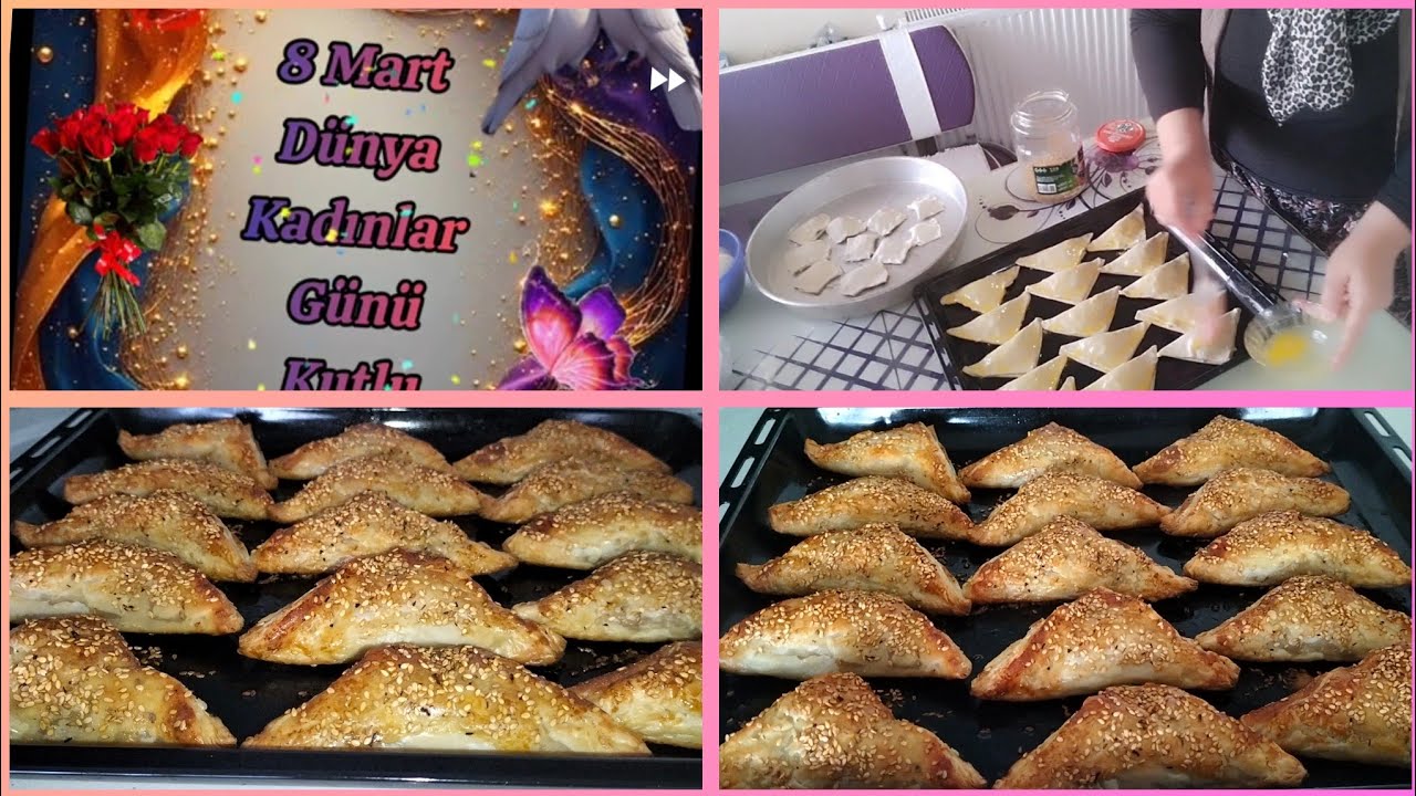 8 MART KADINLAR GÜNÜNÜZ KUTLU OLSUN CANCAZLARIM ÇOK PIRATİK BOĞÇA TARİFİ👌