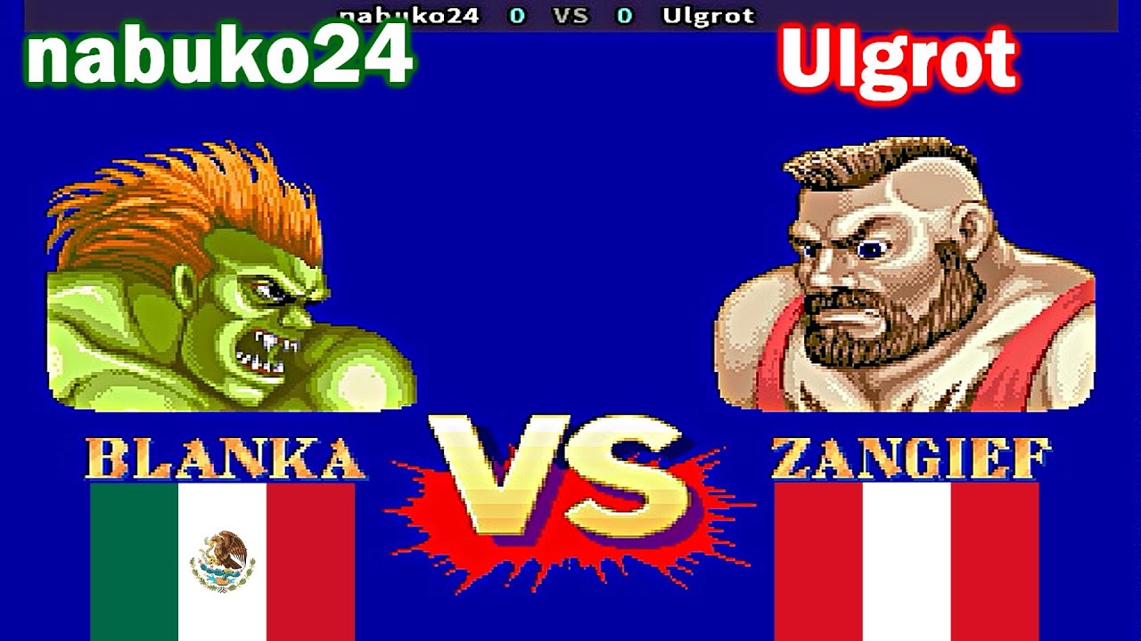 Street Fighter II': Champion Edition - nabuko24 vs Ulgrot