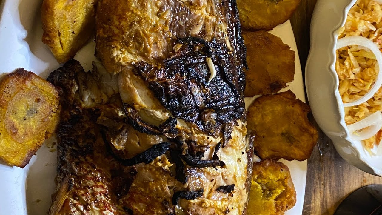 Poisson boucane /How to make best oven grilled Fish