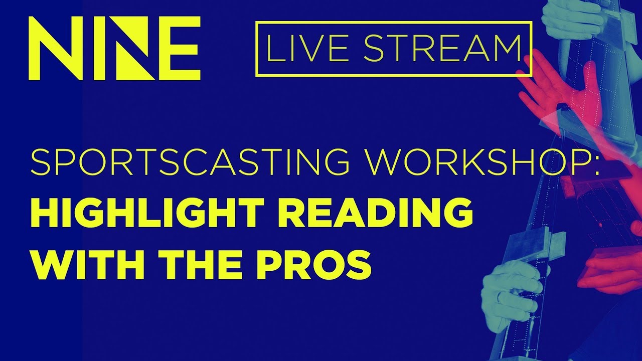 Sportscasting Workshop: Highlight Reading with the Pros