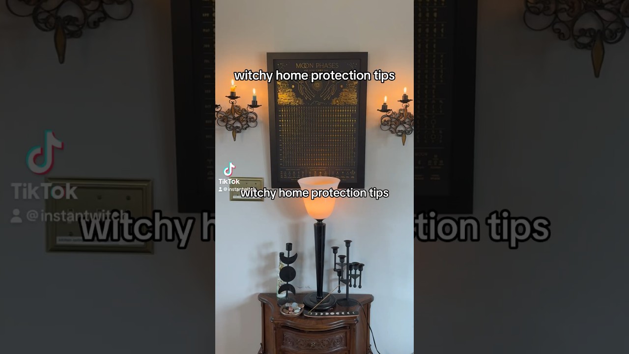 Witchy home protection tips for beginner witches 