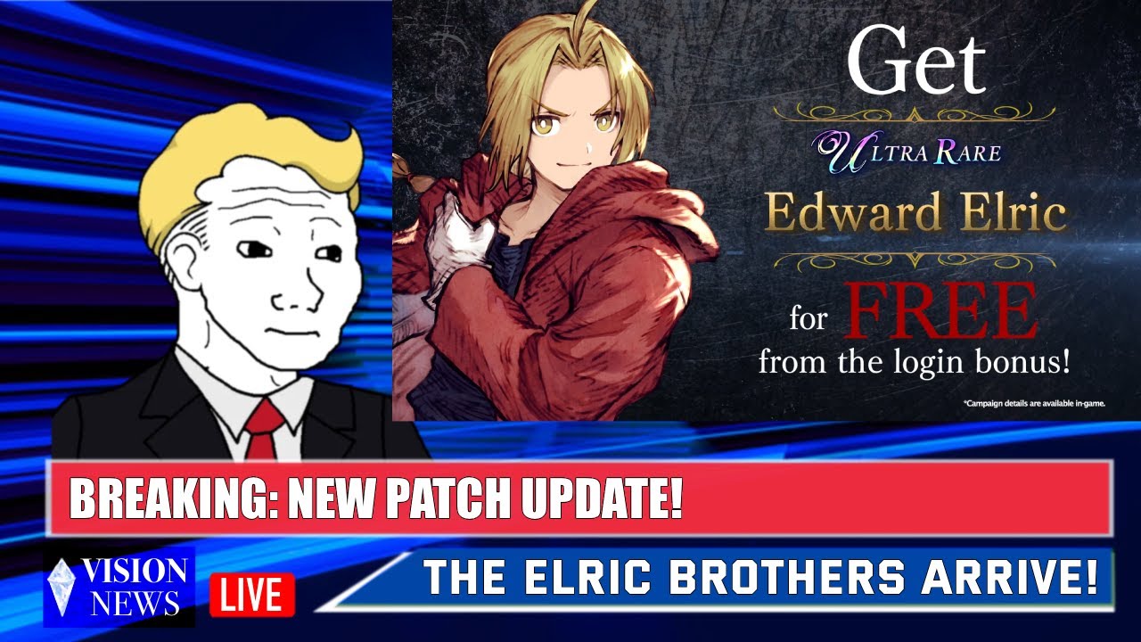 People are Broke, but the Full Metal Alchemist Collab Begins! || WOTV Update!