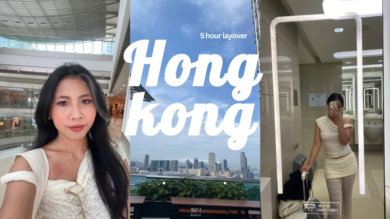 HONGKONG VLOG | Layover in HongKong with Me