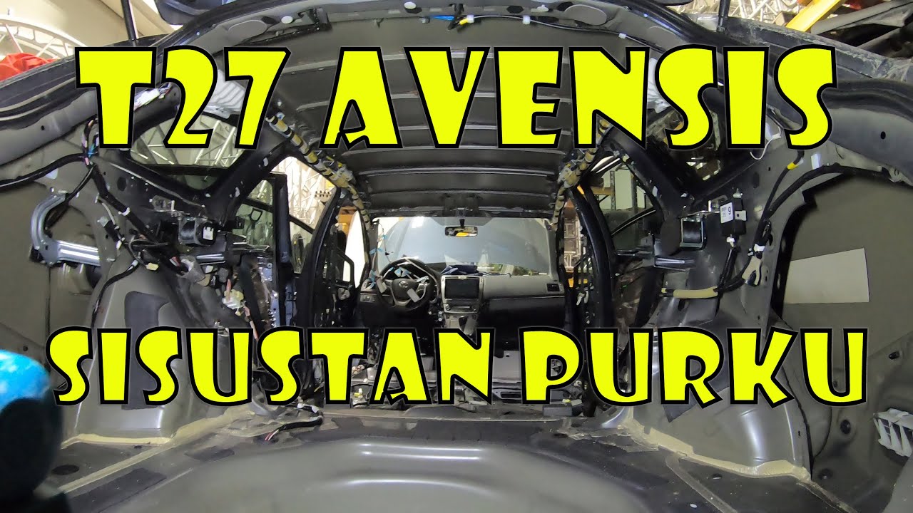 Toyota Avensis T27: Sisustan purku