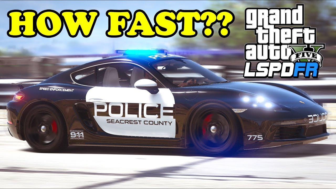 GTA 5 - LSPDFR Ep419 - How Fast Will She Go??