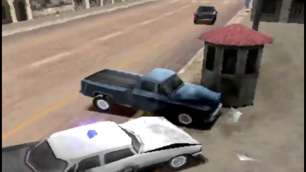 High-speed police chase in Havana, Cuba, Driver 2 - Part 11