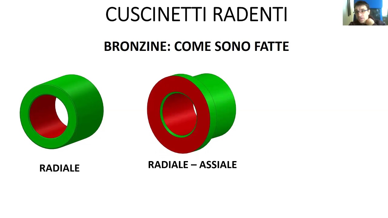 CUSCINETTI RADENTI: PRINCIPIO DI FUNZIONAMENTO ASPETTI TECNOLOGICI E RAPPRESENTATIVI