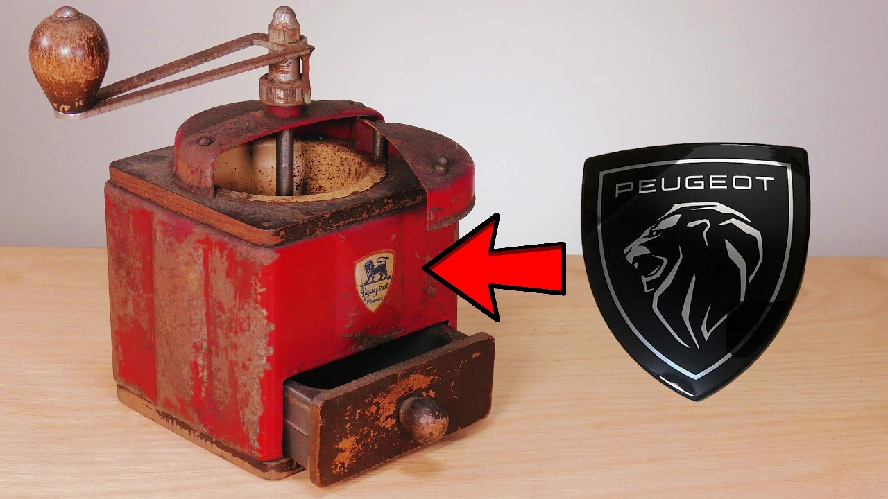 1950s Peugeot Coffee Grinder Restoration – I Used It to Make Pistachio Chocolate!