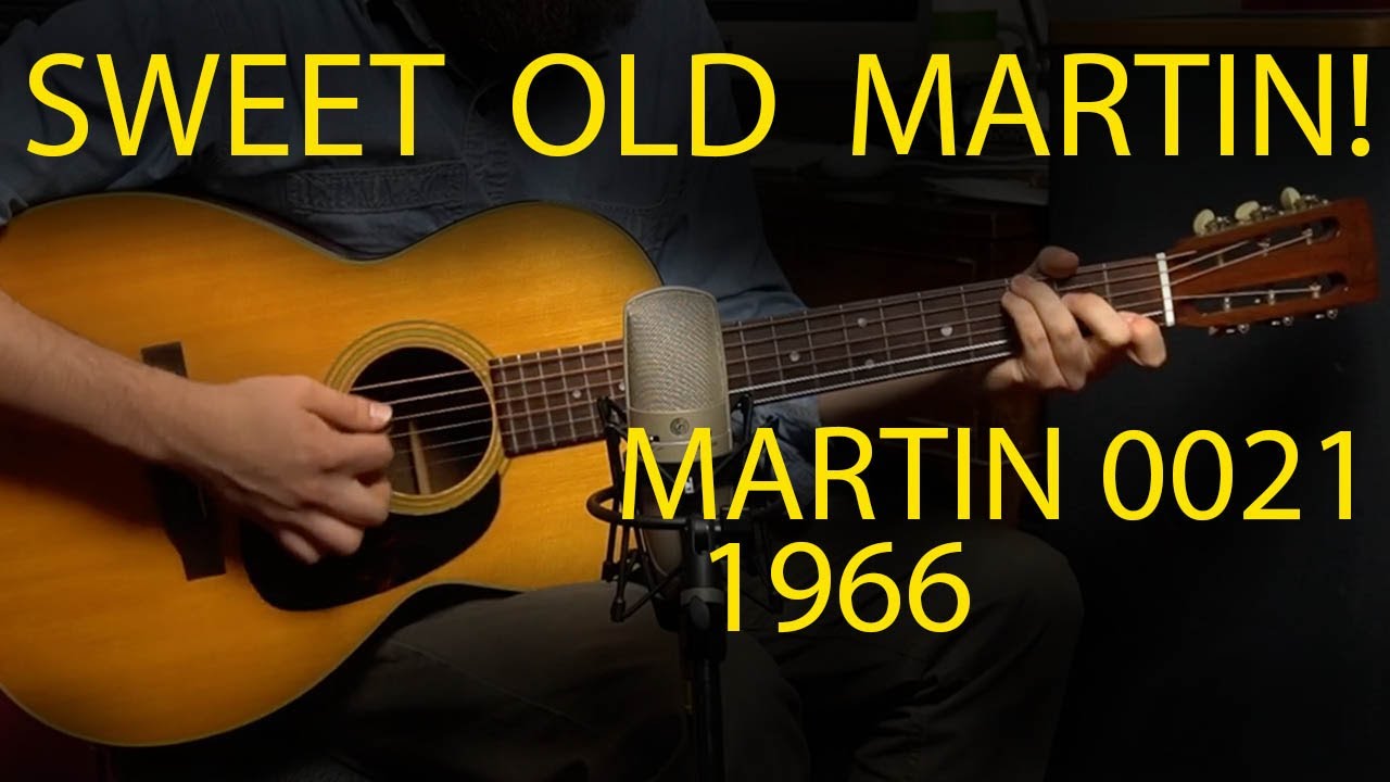 1966 Martin 00-21 Acoustic Guitar Demo