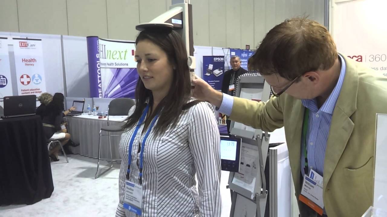 SECA 360 wireless scale at Cerner Health Conference