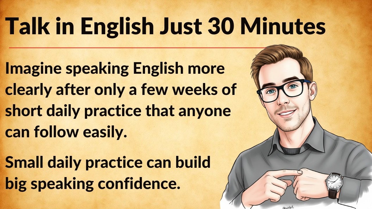 Talk In English Just 30 Minutes || Graded Reader || Improve Your English || Listen And Practice
