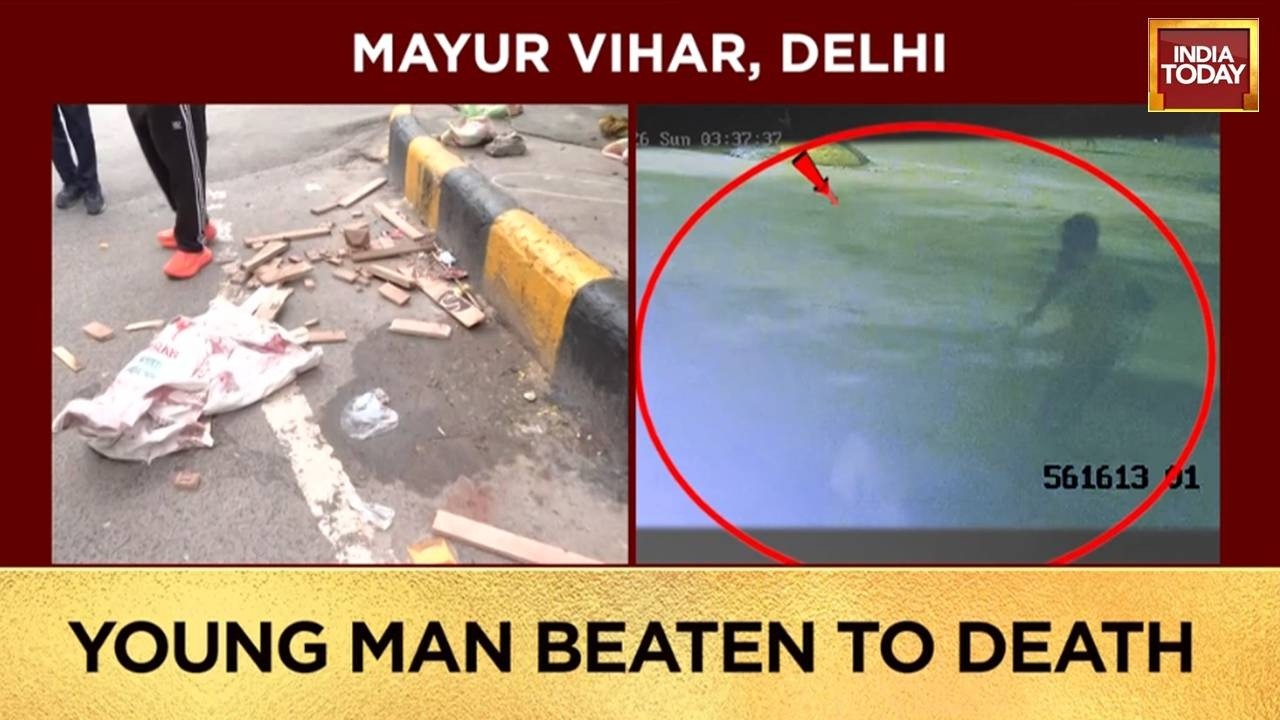 SHOCKING NEWS: Man Beaten To Death With Sticks In East Delhi's Mayur Vihar, CCTV Emerges; Probe On
