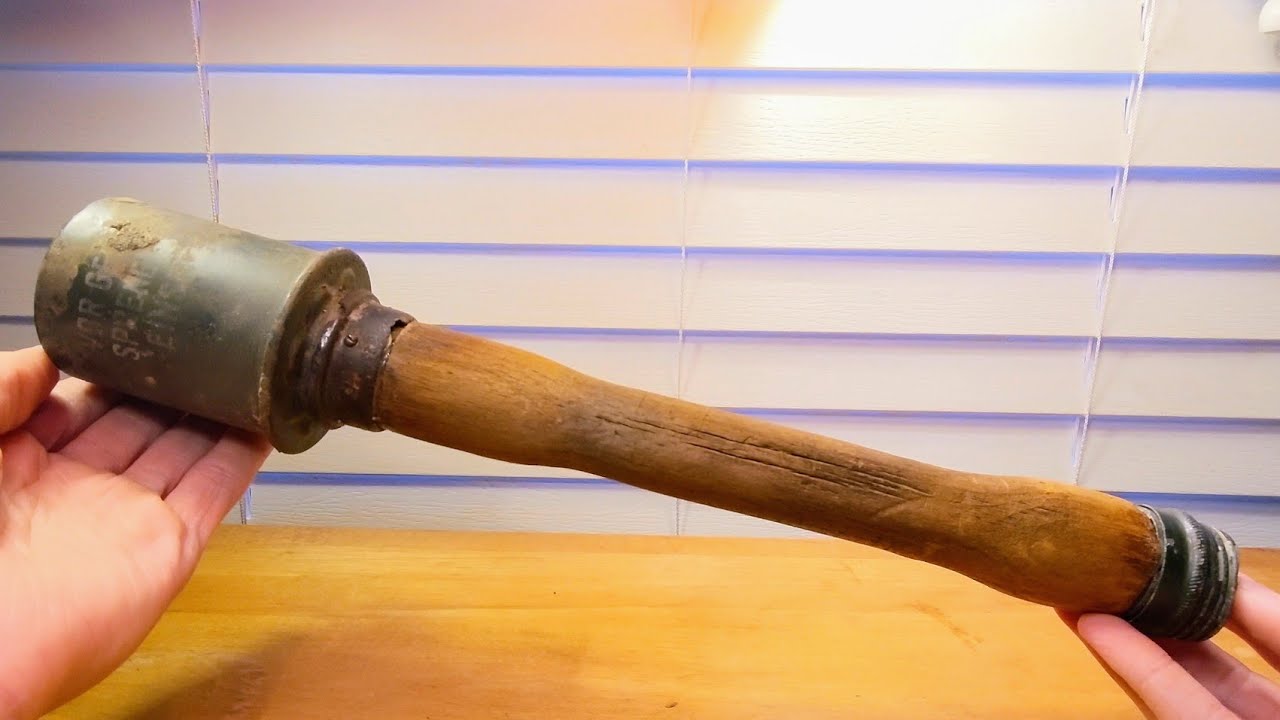 Original WW2 German M24 Stick Grenade & Evolution of the Stick Grenade