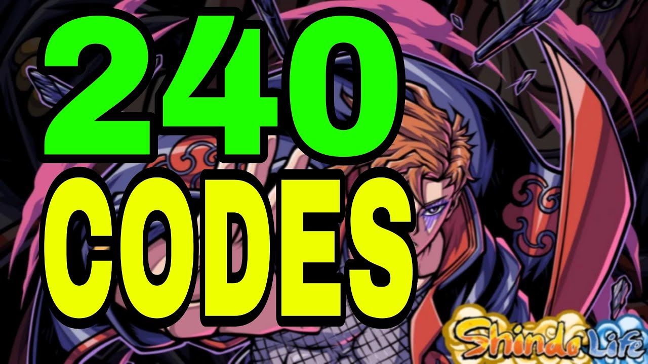 [240] SHINDO LIFE CODES 🔷[ROBLOX]🔷