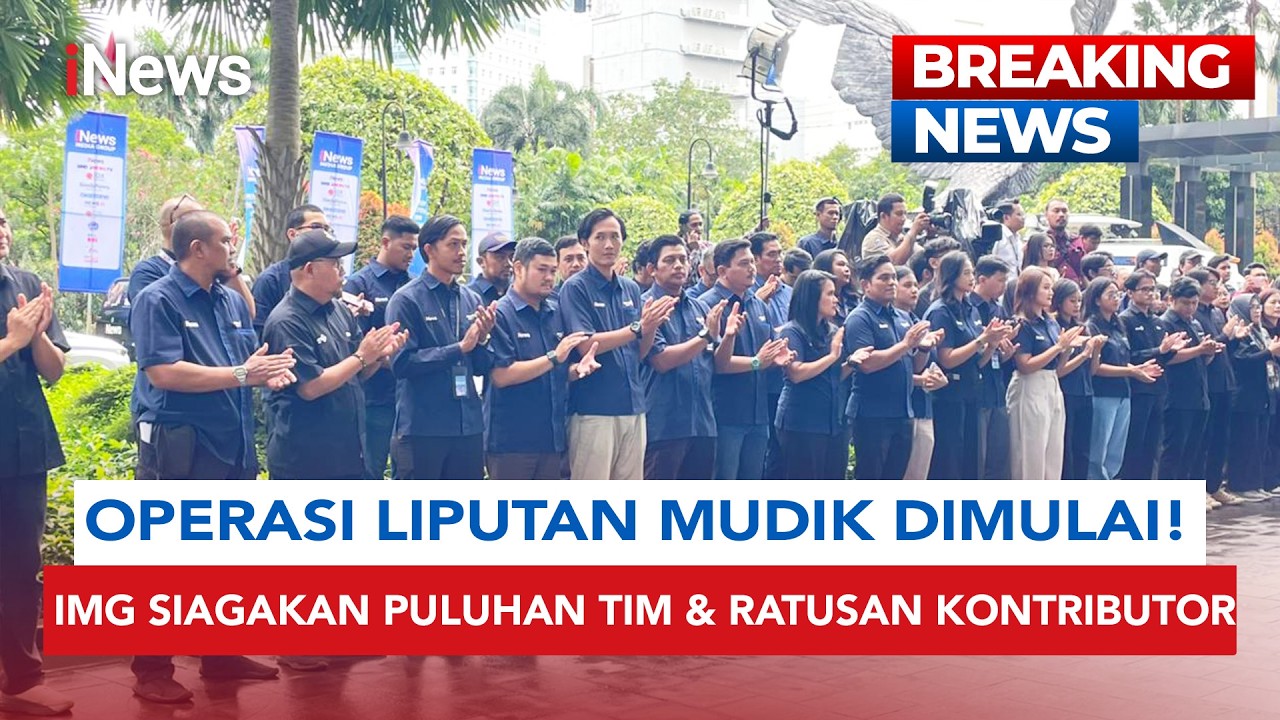 Pantau Arus Mudik Real Time! iNews Media Group Kerahkan Puluhan Tim Liputan & Ratusan Kontributor