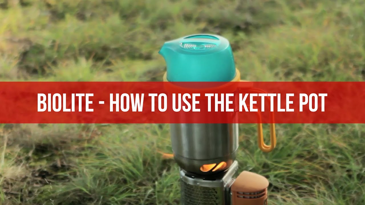 Biolite - How to Use The Kettle Pot
