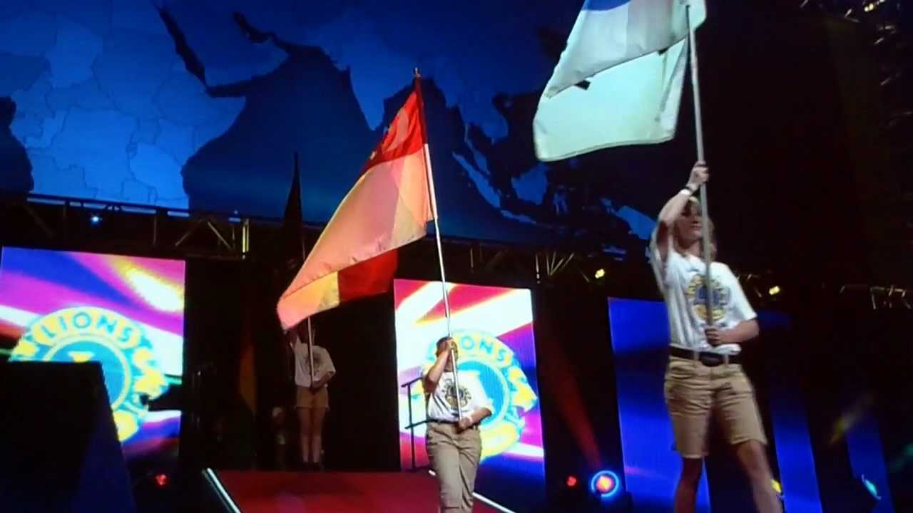 2011 Lions International Convention Flag Ceremony