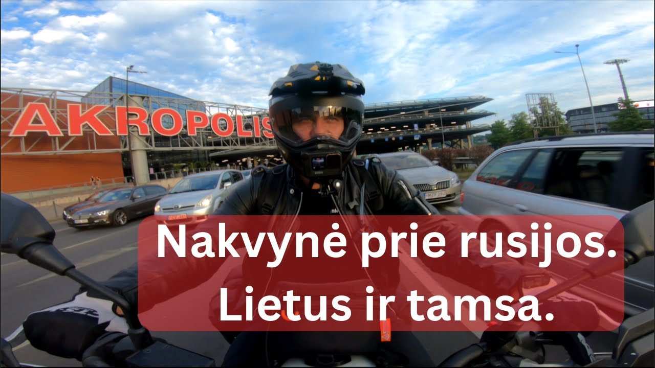 Nakvynė rusijos pašonėje. Tamsa su lietumi. Kelione i WRC Poland