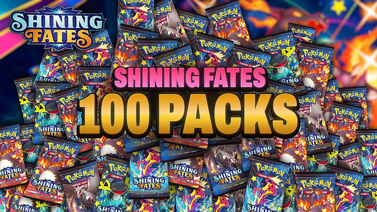 We Opened 100 Packs Of Shining Fates And THIS Is What We Got