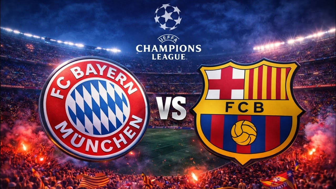 CHOQUE DE GIGANTES 🔥 | BAYERN MÚNICH vs. FC BARCELONA | CHAMPIONS LEAGUE”