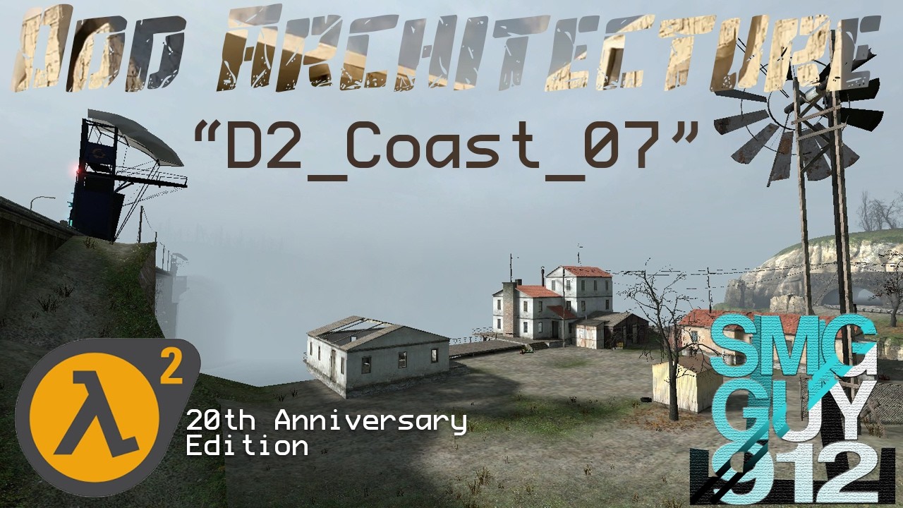 Odd Architecture (Half-Life 2): 'D2_Coast_07'