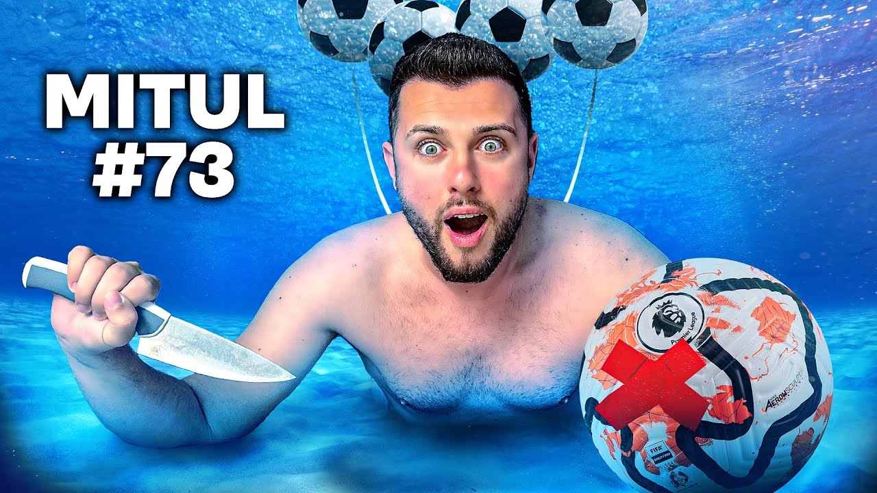 TESTEZ 100 DE MITURI DIN FOTBAL ÎN 24 DE ORE!!
