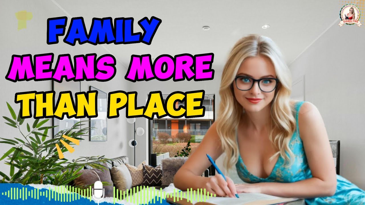 I Learned What Family Means Far From Home?Who feels like home to you✅Real English Story Practice✅