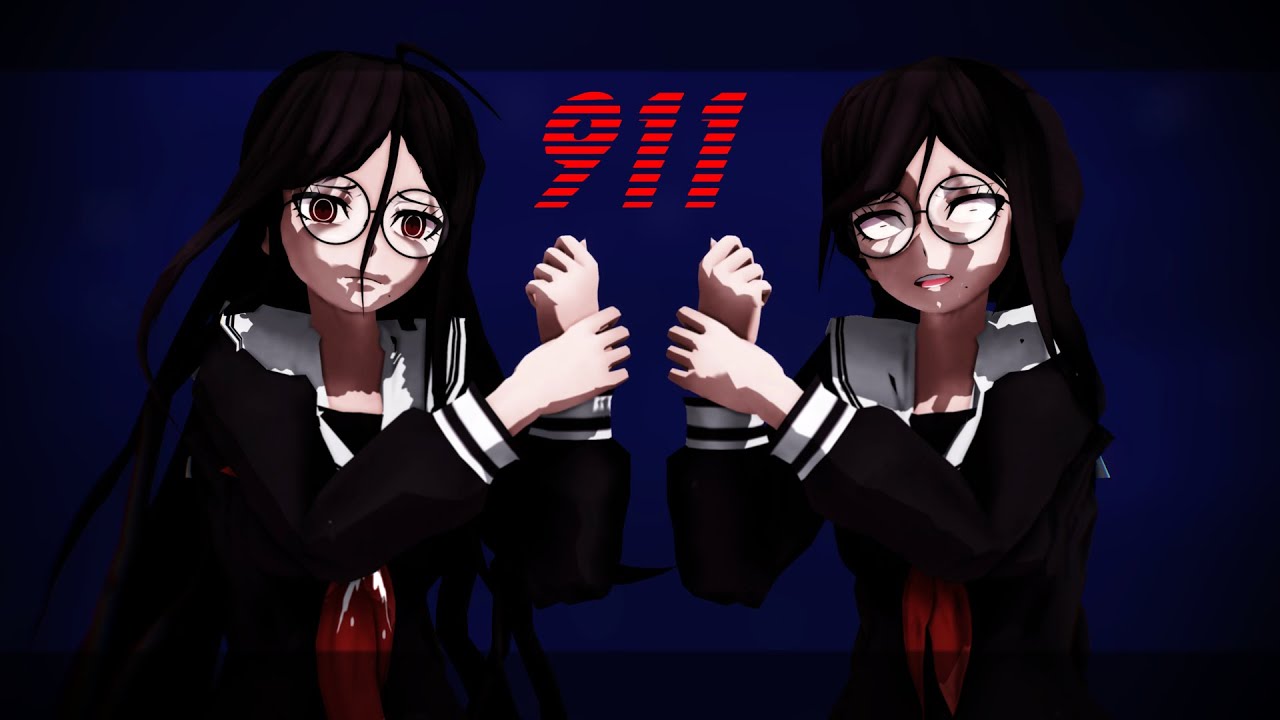 [MMD] {Danganronpa | Toko Fukawa} 911 - Ellise