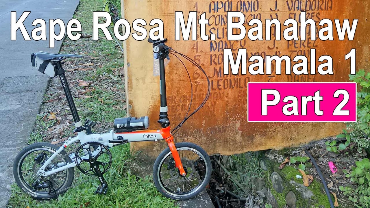 Kape Rosa Mt. Banahaw   Bike Ride  Part 2 Sariaya Quezon