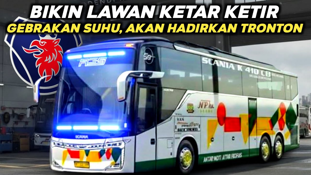 KEJUTAN, BIKIN LAWAN KETAR KETIR‼️SEGERA HADIR NPM TRONTON, PAKAI SCANIA K410 PERTAMA DI SUMBAR
